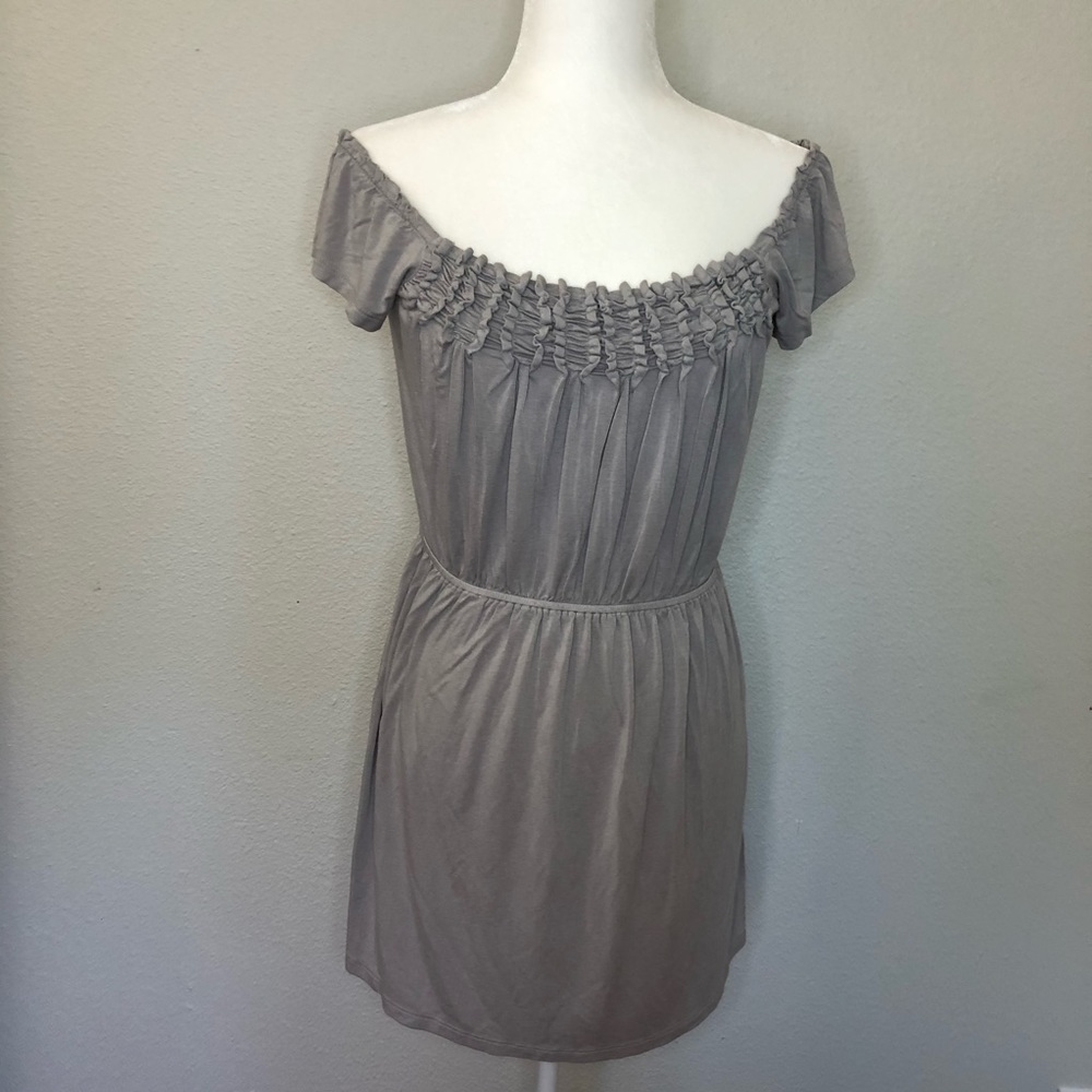 Gray Casual Dress